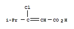 2-Pentenoic acid, 3-chloro-4-methyl-