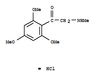66932-90-9,2-(methylamino)-1-(2,4,6-trimethoxyphenyl)ethanone hydrochloride,Ethanone,2-(methylamino)-1-(2,4,6-trimethoxyphenyl)-, hydrochloride (9CI)