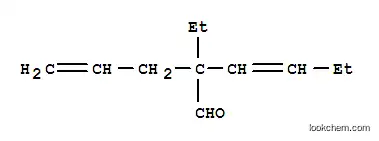 Molecular Structure of 67140-10-7 (2-allyl-2-ethylhex-3-enal)