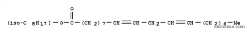 Molecular Structure of 67874-38-8 (isooctyl (9Z,12Z)-octadeca-9,12-dienoate)