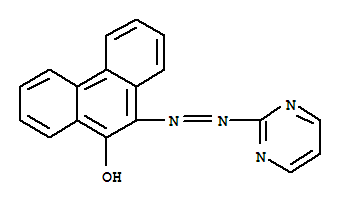 68015-57-6,10-[(2-Pyrimidinyl)azo]-9-phenanthrenol,9-Phenanthrenol,10-(2-pyrimidinylazo)- (9CI)