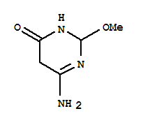 7144-64-1,6-amino-2-methoxy-2,5-dihydropyrimidin-4(3H)-one,4(1H)-Pyrimidinone,tetrahydro-6-imino-2-methoxy- (8CI); NSC 57727