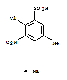 71501-32-1,sodium 4-chloro-5-nitrotoluene-3-sulphonate,Benzenesulfonicacid, 2-chloro-5-methyl-3-nitro-, sodium salt (9CI)