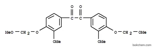 Molecular Structure of 7252-43-9 (1,2-bis[3-methoxy-4-(methoxymethoxy)phenyl]ethane-1,2-dione)