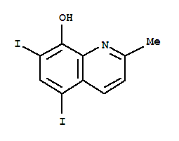 8-Quinolinol,5,7-diiodo-2-methyl- cas  7385-90-2