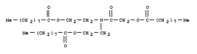 Nonanoic acid,[[[(1-oxononyl)oxy]acetyl]imino]di-2,1-ethanediyl ester (9CI) cas  74275-81-3