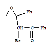 7462-95-5,2-bromo-1-phenyl-2-(2-phenyloxiran-2-yl)ethanone,Ethanone,2-bromo-1-phenyl-2-(2-phenyloxiranyl)- (9CI); NSC 402167