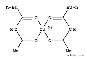 Molecular Structure of 78777-18-1 (Copper,bis(2,4-octanedionato-O,O')- (9CI))