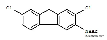 N-(2,7-Dichloro-9H-fluoren-3-yl)ethanimidic acid