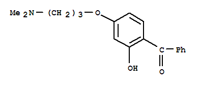 83803-90-1,4-[3-(dimethylamino)propoxy]-2-hydroxybenzophenone,2-Hydroxy-4-O-(3-N,N-dimethylaminopropyl)benzophenone