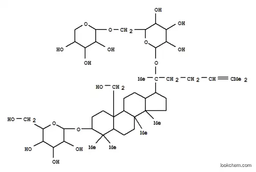 b-D-Glucopyranoside, (3b)-3-(b-D-glucopyranosyloxy)-19-hydroxydammar-24-en-20-yl6-O-b-D-xylopyranosyl- (9CI)