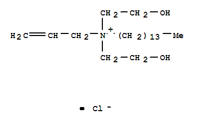93894-18-9,allylbis(2-hydroxyethyl)tetradecylammonium chloride,1-Tetradecanaminium,N,N-bis(2-hydroxyethyl)-N-2-propenyl-, chloride (9CI)