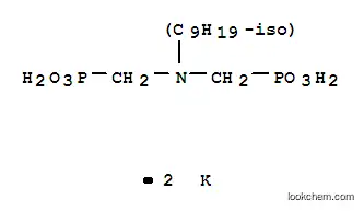 Molecular Structure of 93982-86-6 (dipotassium dihydrogen [(isononylimino)bis(methylene)]bisphosphonate)