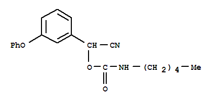 98992-03-1,cyano(3-phenoxyphenyl)methyl pentylcarbamate,