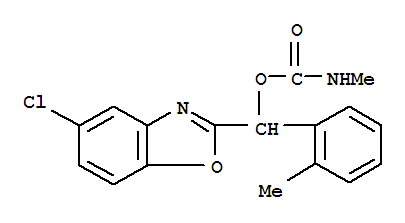 2-Benzoxazolemethanol,5-chloro-a-(2-methylphenyl)-,methylcarbamate (ester) (9CI)