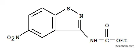 Molecular Structure of 105734-76-7 (ethyl (5-nitro-1,2-benzothiazol-3-yl)carbamate)