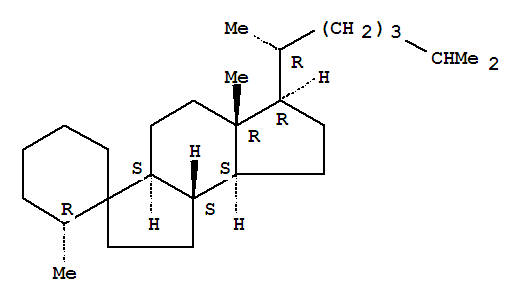 110567-47-0,Spiro[cyclohexane-1,3'(2'H)-as-indacene],6'-[(1R)-1,5-dimethylhexyl]decahydro-2,5'a-dimethyl-,(2R,3'aS,5'aR,6'R,8'aS,8'bS)- (9CI),5,9-Cyclo-9,10-secocholestane;[3'aS-[3'(2S*),3'aa,5'ab,6'b(S*),8'aa,8'bb]]-6'-(1,5-Dimethylhexyl)decahydro-2,5'a-dimethylspiro[cyclohexane-1,3'(2'H)-as-indacene]
