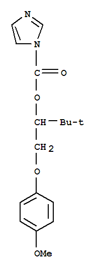 111227-17-9,1-(4-methoxyphenoxy)-3,3-dimethylbutan-2-yl 1H-imidazole-1-carboxylate,(?à)-OK 8705; OK 8705