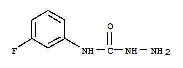 Molecular Structure of 114670-74-5 (Hydrazinecarboxamide,N-(3-fluorophenyl)-)