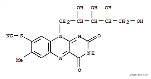 Molecular Structure of 130574-30-0 (8-thiocyanatoriboflavin)
