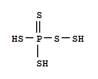 Molecular Structure of 133754-39-9 (Phosphinesulfenothioicacid, 1,1-dimercapto-1-thioxo-)