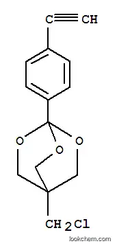 Molecular Structure of 134133-91-8 (4-(chloromethyl)-1-(4-ethynylphenyl)-2,6,7-trioxabicyclo[2.2.2]octane)