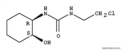 Molecular Structure of 13908-20-8 (1-(2-chloroethyl)-3-[(1R,2S)-2-hydroxycyclohexyl]urea)