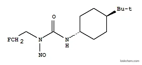 Molecular Structure of 13908-94-6 (3-(4-tert-butylcyclohexyl)-1-(2-fluoroethyl)-1-nitrosourea)