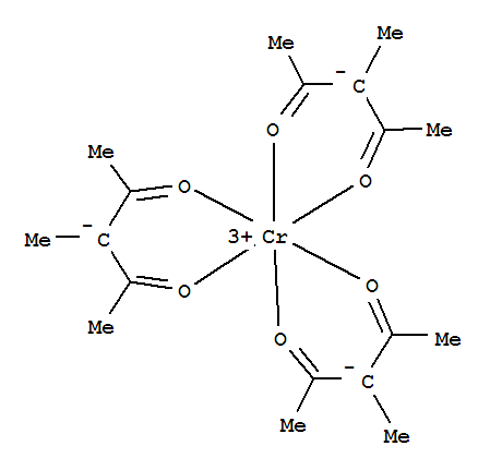 Chromium,tris(3-methyl-2,4-pentanedionato-kO,kO')-, (OC-6-11)- (9CI)