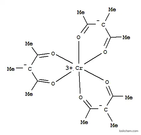 Molecular Structure of 14244-35-0 (Chromium,tris(3-methyl-2,4-pentanedionato-kO,kO')-, (OC-6-11)- (9CI))