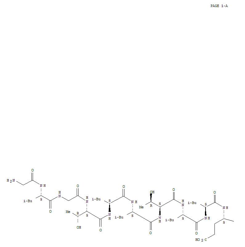 Molecular Structure of 143780-69-2 (L-Glutamamide,glycyl-L-leucylglycyl-L-threonyl-L-leucyl-L-leucyl-L-threonyl-L-leucyl-L-leucyl-L-a-glutamyl-L-phenylalanyl-L-leucyl-L-leucyl-L-a-glutamyl-L-a-glutamyl-L-leucyl-L-leucyl-L-a-glutamyl-L-phenylalanyl-L-leucyl-L-lysyl-L-arginyl-L-lysyl-L-arginyl-L-glutaminyl-(9CI))