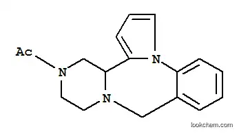 Molecular Structure of 144109-13-7 (13-acetyl-12,13,14,14a-tetrahydro-9H,11H-pyrazino[2,1-c]pyrrolo[1,2-a][1,4]benzodiazepine)