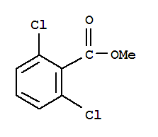Molecular Structure of 14920-87-7 (Benzoic acid,2,6-dichloro-, methyl ester)