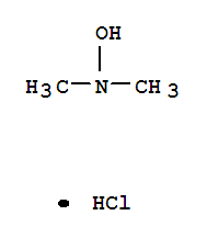 Molecular Structure of 16645-06-0 (Methanamine,N-hydroxy-N-methyl-, hydrochloride (9CI))