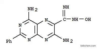 Molecular Structure of 19148-35-7 ((6Z)-6-[amino(nitroso)methylidene]-2-phenyl-5,6-dihydropteridine-4,7-diamine)