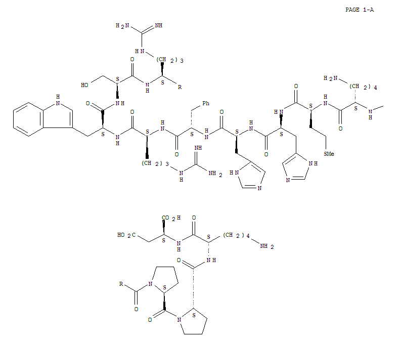 Molecular Structure of 197503-30-3 (b-Melanotropin (Lepisosteusosseus) (9CI))