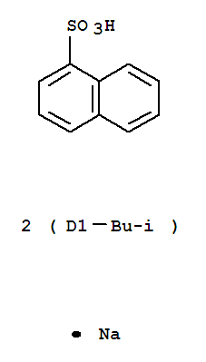 1-Naphthalenesulfonicacid, bis(2-methylpropyl)-, sodium salt (9CI)