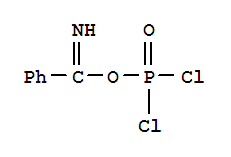 29868-87-9,Benzenecarboximidicacid, anhydride with phosphorodichloridic acid (9CI),Benzimidoylphosphorodichloridate (8CI); Phosphorodichloridic acid, anhydride with benzenecarboximidicacid (9CI); Benzimidic acid, anhydride with phosphorodichloridic acid;Phosphorodichloridic acid, anhydride with benzimidic acid