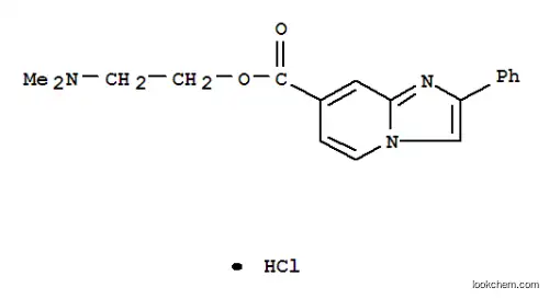 Molecular Structure of 3041-89-2 (2-(dimethylamino)ethyl 2-phenylimidazo[1,2-a]pyridine-7-carboxylate)