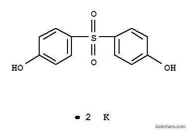Molecular Structure of 38980-60-8 (dipotassium p,p'-sulphonylbis(phenolate))
