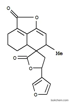 Molecular Structure of 41759-79-9 (Spiro[furan-3(2H),6'-[6H]naphtho[1,8-bc]furan]-2,2'(4'H)-dione,5-(3-furanyl)-3',4,5,5',5'a,7'-hexahydro-7'-methyl-, (3R,5S,5'aS,7'R)- (9CI))