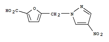 2-Furancarboxylic acid,5-[(4-nitro-1H-pyrazol-1-yl)methyl]-