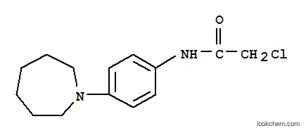 Molecular Structure of 436087-23-9 (N-(4-AZEPAN-1-YL-PHENYL)-2-CHLORO-ACETAMIDE)