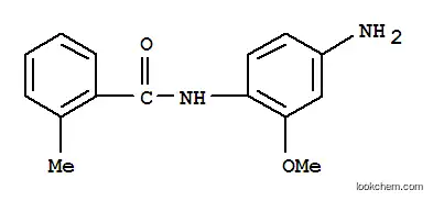 Molecular Structure of 436089-19-9 (N-(4-AMINO-2-METHOXY-PHENYL)-2-METHYL-BENZAMIDE)