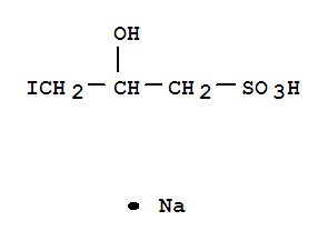 1-Propanesulfonic acid,2-hydroxy-3-iodo-, sodium salt (1:1)