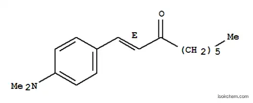 Molecular Structure of 51469-59-1 ((1E)-1-[4-(dimethylamino)phenyl]non-1-en-3-one)