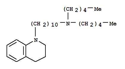 5429-95-8,10-(3,4-dihydroquinolin-1(2H)-yl)-N,N-dipentyldecan-1-amine,NSC 14245