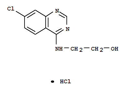 Ethanol,2-[(7-chloro-4-quinazolinyl)amino]-, hydrochloride (1:1)