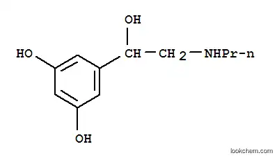 Molecular Structure of 56050-06-7 (1,3-Benzenediol,5-[1-hydroxy-2-(propylamino)ethyl]-)