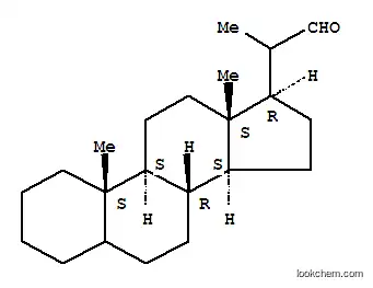 Molecular Structure of 5665-60-1 (Pregnane-20-carboxaldehyde(8CI,9CI))